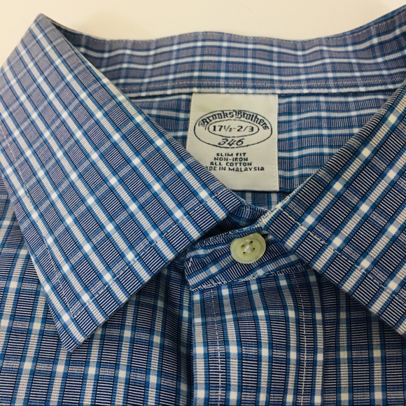 Brooks Brothers slim Fit Non iron Dress shirt - Picture 2 of 4
